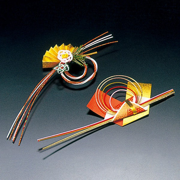 Mizuhiki Celebration Decoration with Double-Sided Tape (50 Pieces)