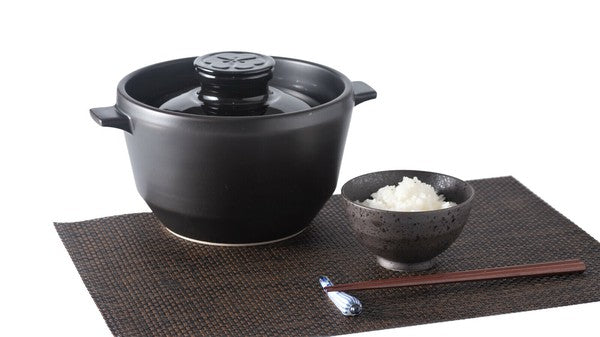 Ultimate rice pot HACHI 3 cup capacity Spill-proof All-purpose