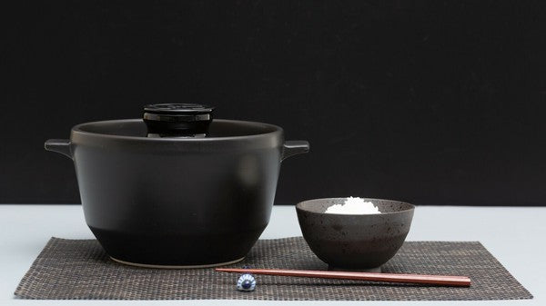 Ultimate rice pot HACHI 3 cup capacity Spill-proof All-purpose
