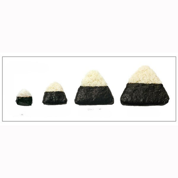 Cypress Rice Ball Cutter with Presser Extra Large 2 Holes, Large Hole