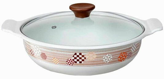 Enamel Taste Pot Hana-tsuzumi 27cm