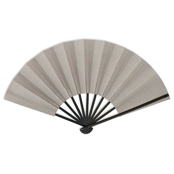 Red Fuji Decorative folding fan by Katsushika Hokusai