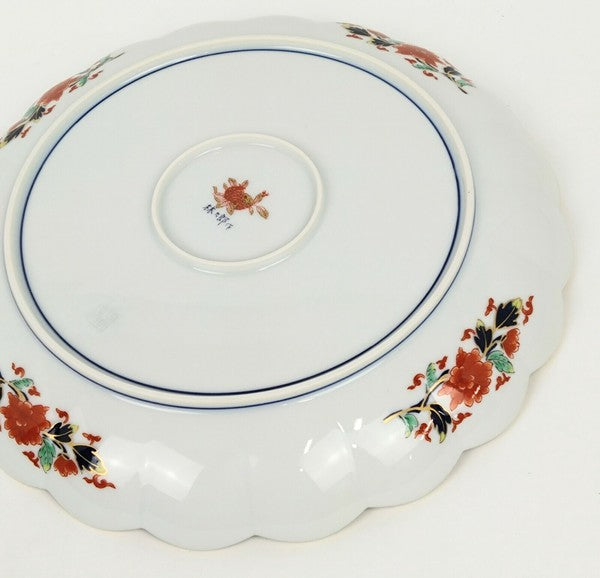 Chrysanthemum Pattern No. 5 Side Plate 16cm Hayashikuro Kiln Made in Japan