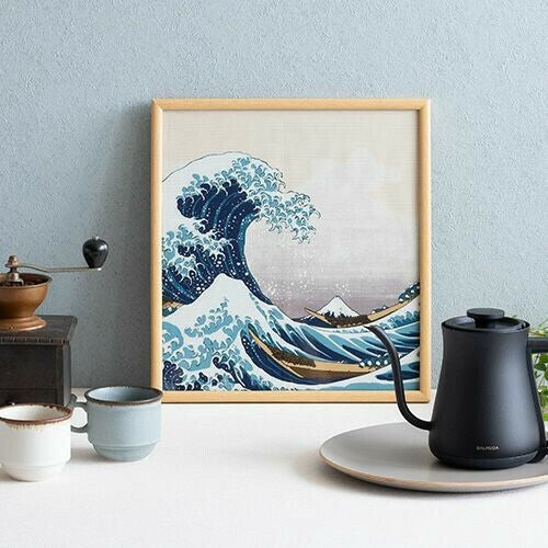 Furoshiki Cloth Ukiyo-e Fuji Behind the Waves White Waves Katsushika Hokusai 48x48cm