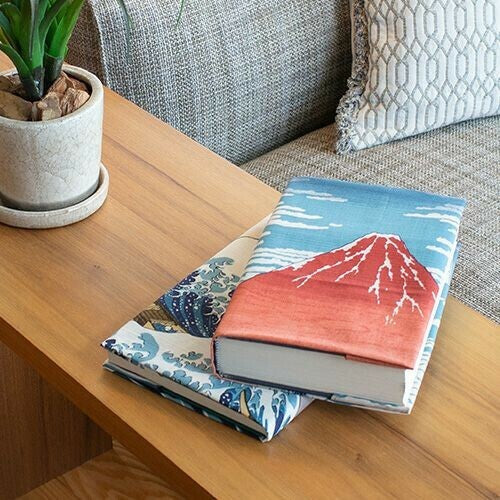 Furoshiki Ukiyo-e Red Fuji Fine Wind Clear Weather Katsushika Hokusai 48x48cm