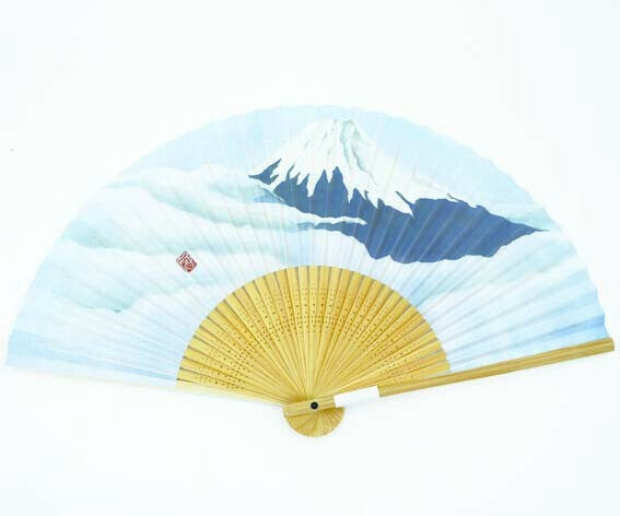 White Bamboo Mount Fuji