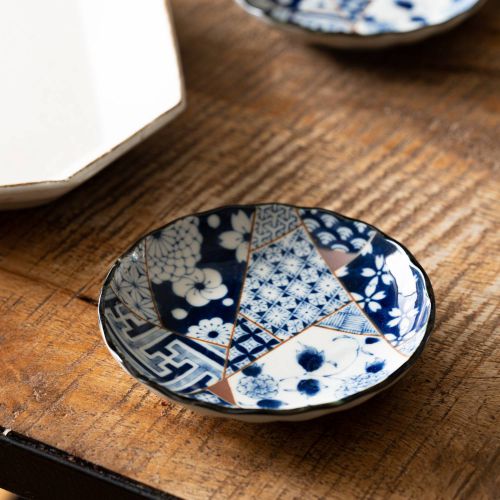 Yuzen small plates Set (4pcs)