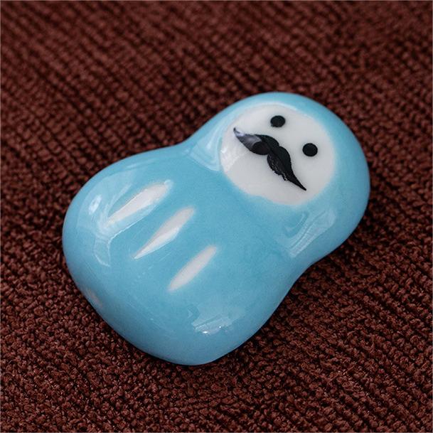 Japanese Daruma style chopstick rest