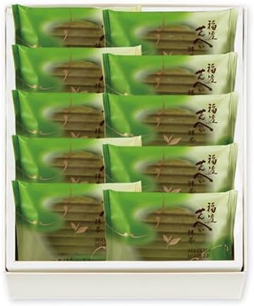 Soke GENKICHIZOAN FUKUWATARI SENBEI Matcha 10pcs.
