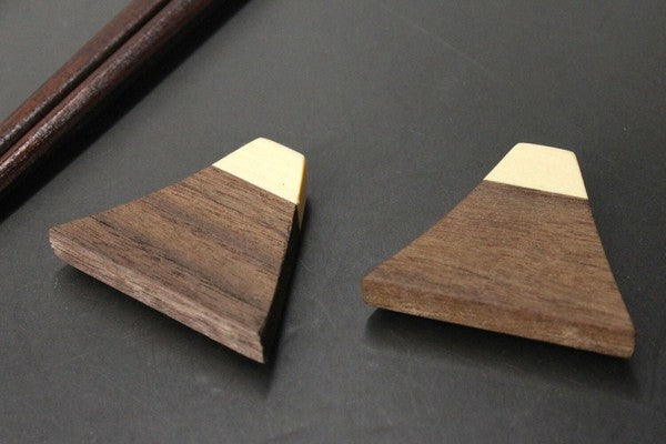 Couple Chopsticks Mount Fuji with Chopstick Rest