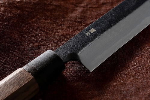 Tosa Kurouchi single-edged Yanagiba knife (270mm, Aoni steel)
