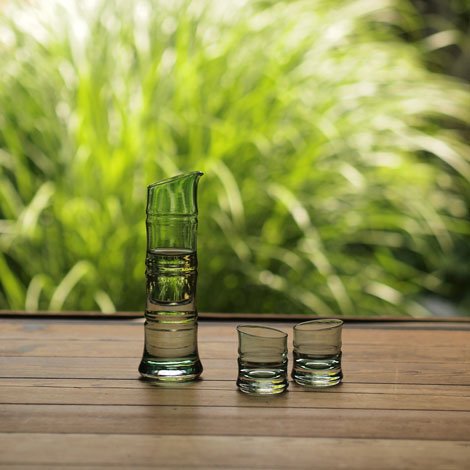 Bamboo Sake Set