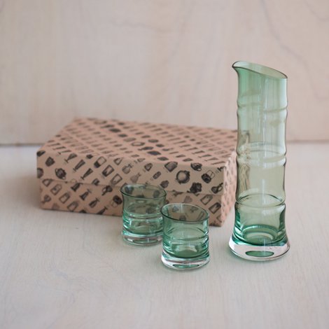 Bamboo Sake Set