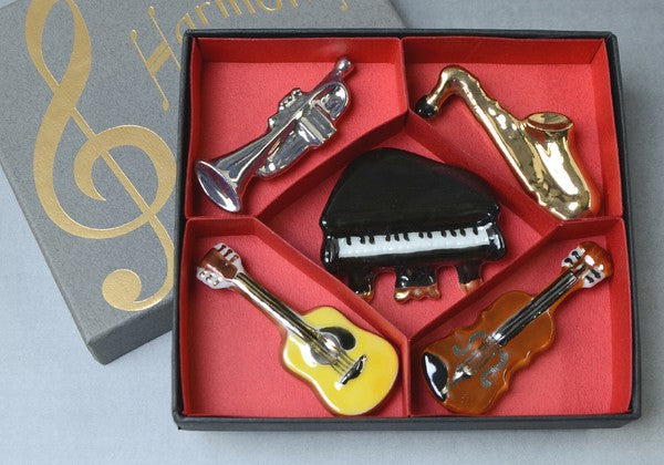 Kyoto Ware/Kiyomizu Ware Harmony Chopstick Rest Set