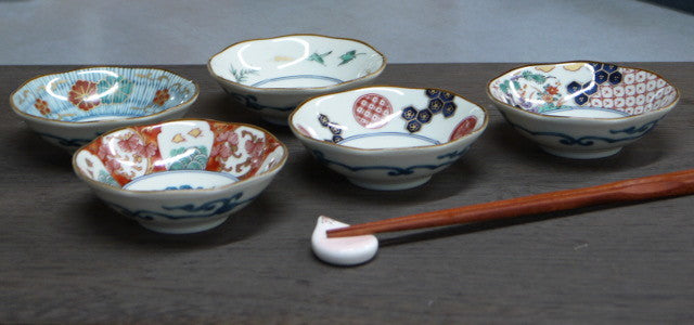 Set of Ko-Imari Kozuke Matching Set Minoyaki