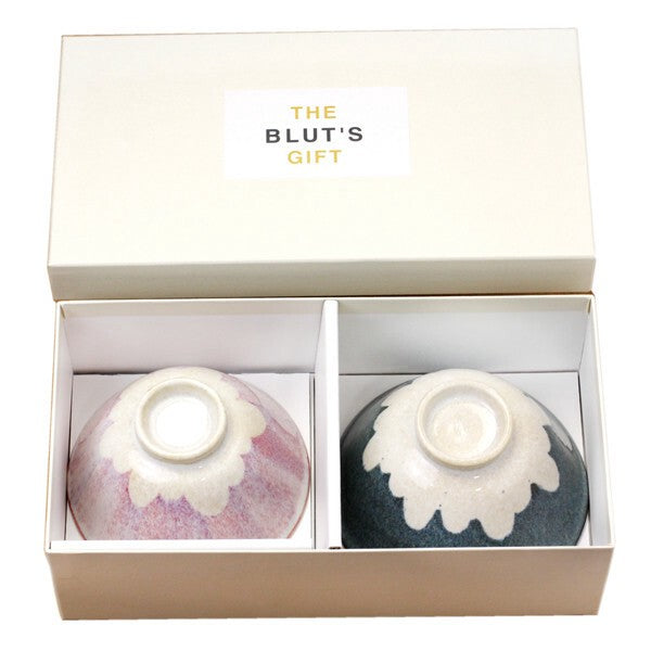 Mt. Fuji Rice Bowl Pair Gift Set (2pcs)