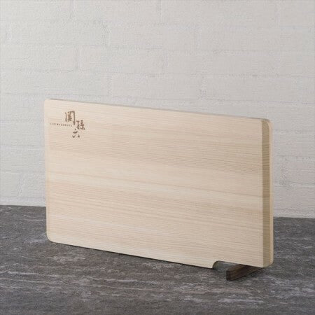 Kai Corporation Seki Magoroku Cypress Cutting Board with Stand 360x200/390x240mm
