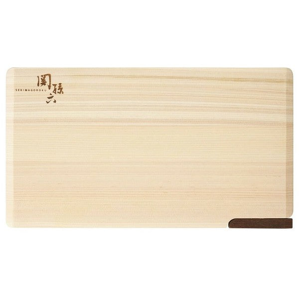 Kai Corporation Seki Magoroku Cypress Cutting Board with Stand 360x200/390x240mm