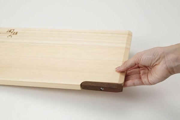 Kai Corporation Seki Magoroku Cypress Cutting Board with Stand 360x200/390x240mm