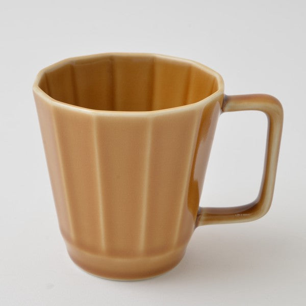 Hasami Ware Beveled Mug – Amber