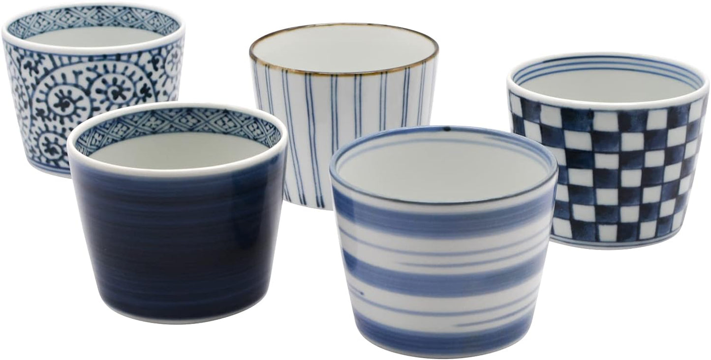 Hasami soba choko gift set