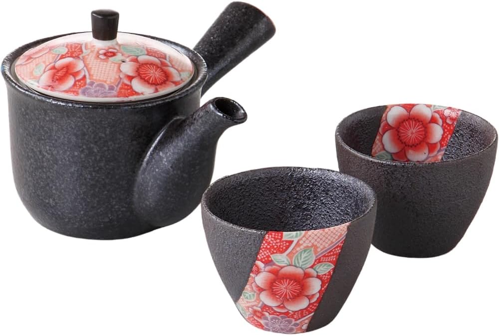Yuzen tea set