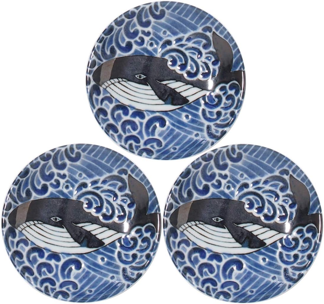 Kujira small plates Set (4pcs)