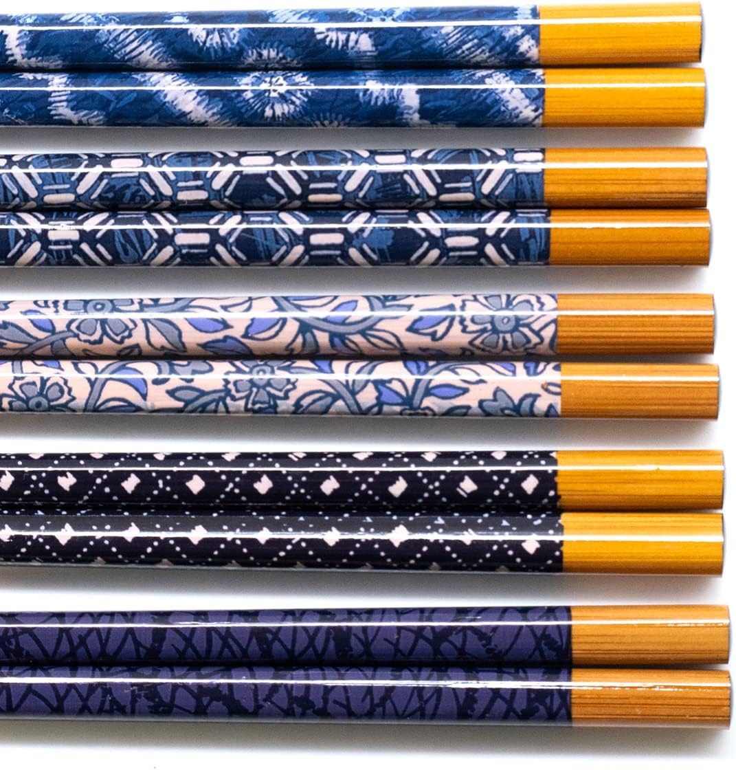 Aizome chopsticks set