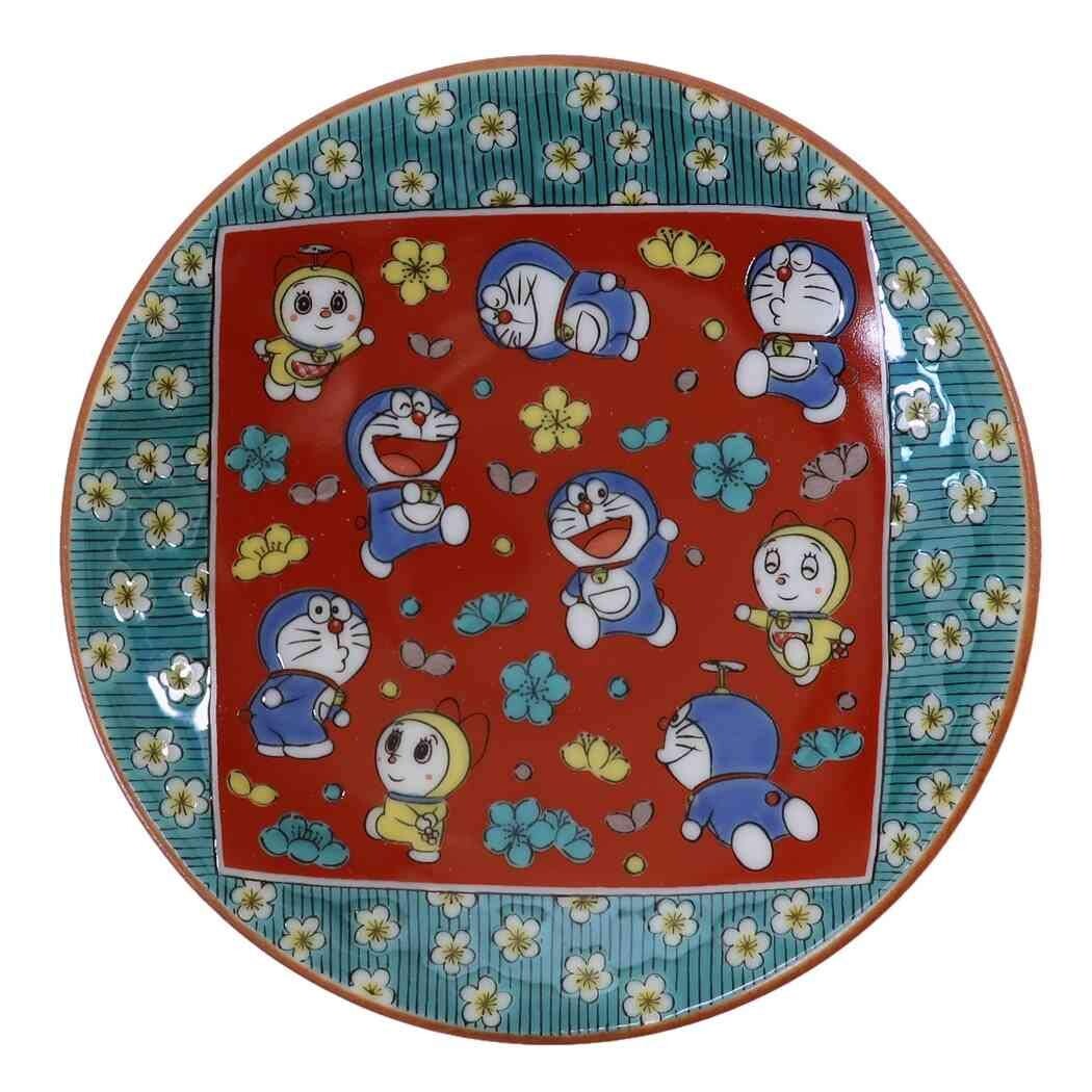 Doraemon Kutani ware small plate