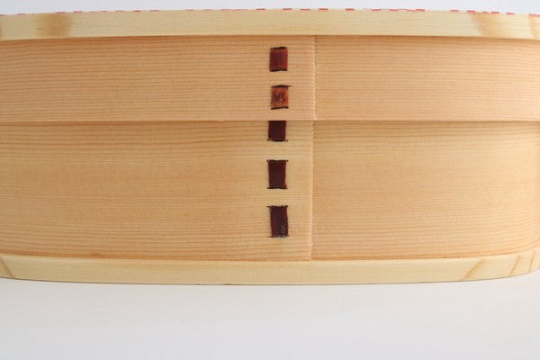 Bento box with rice balls and pickled plums 4 sizes