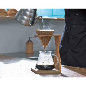 V60 Olive Wood Stand Set