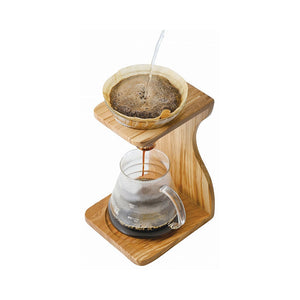 V60 Olive Wood Stand Set