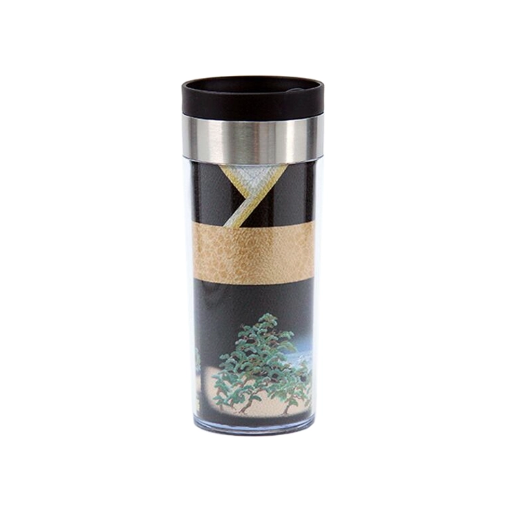 Kaga Yuzen Kanazawa Kimono Tumbler Pine Forest