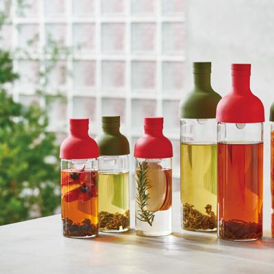 Cold tea filter bottle