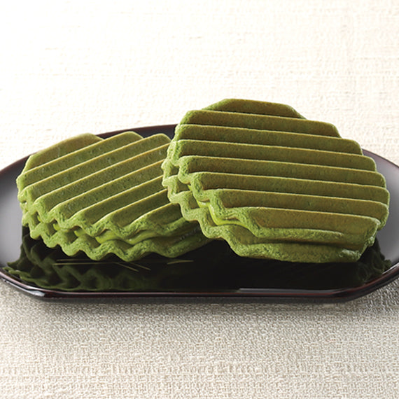 Soke GENKICHIZOAN FUKUWATARI SENBEI Matcha 10pcs.