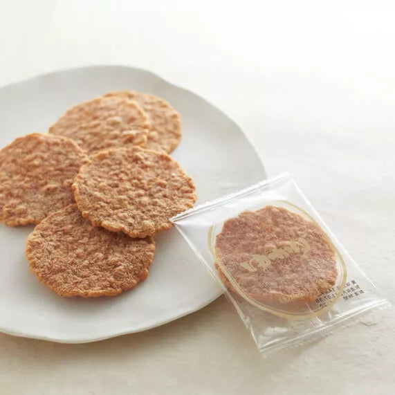 Shrimp cracker YUKARI Senbei Snack Bankaku Individual packaging x 12Pcs