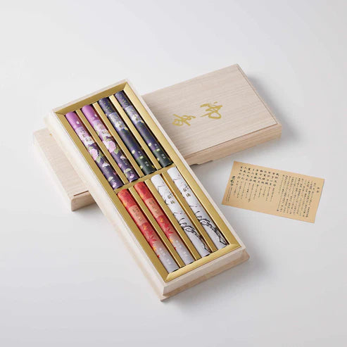 Kyo-senko “Four Seasons Incense” Incense sticks for gifts