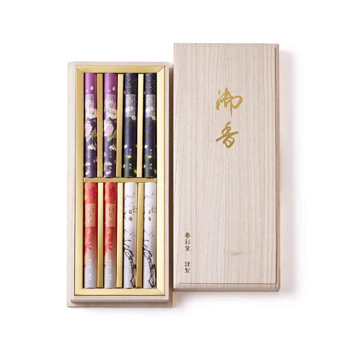 Kyo-senko “Four Seasons Incense” Incense sticks for gifts