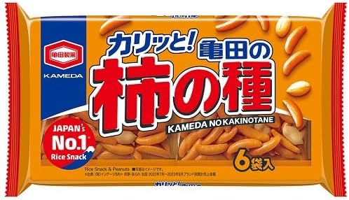 Kameda Seika Kameda Kakinotane 6 Pack 180g x 12 Packs