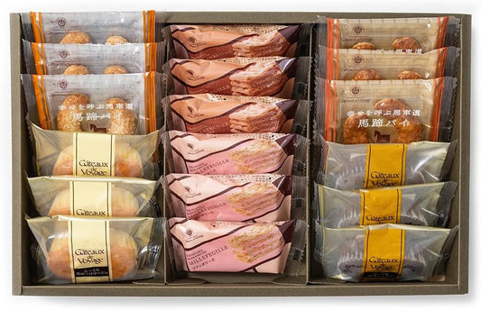 Gateau de Voyage Yokohama Bashamichi Sweets Selection 18 Pieces