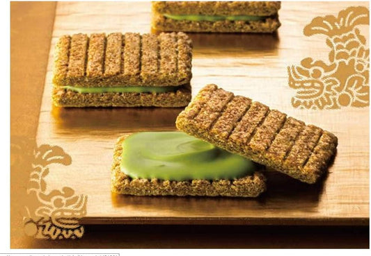 Sugar Butter Sandwich Tree Matcha Chocolate 10 Pieces