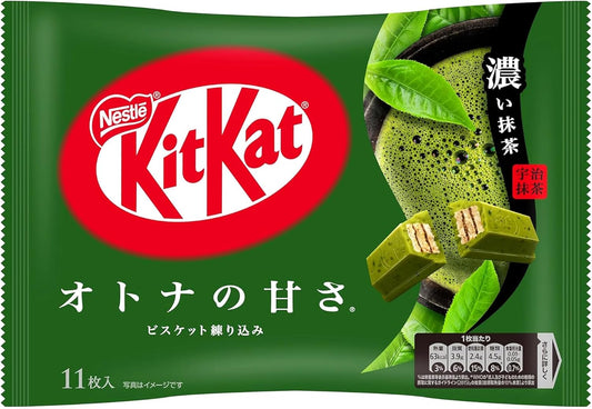 Nestle KKT KitKat Adult Sweetness Rich Matcha 11 pieces